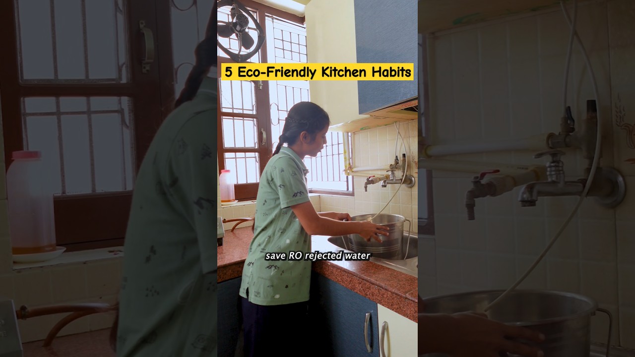 Простые способы сделать вашу кухню более экологичной #sustainableliving