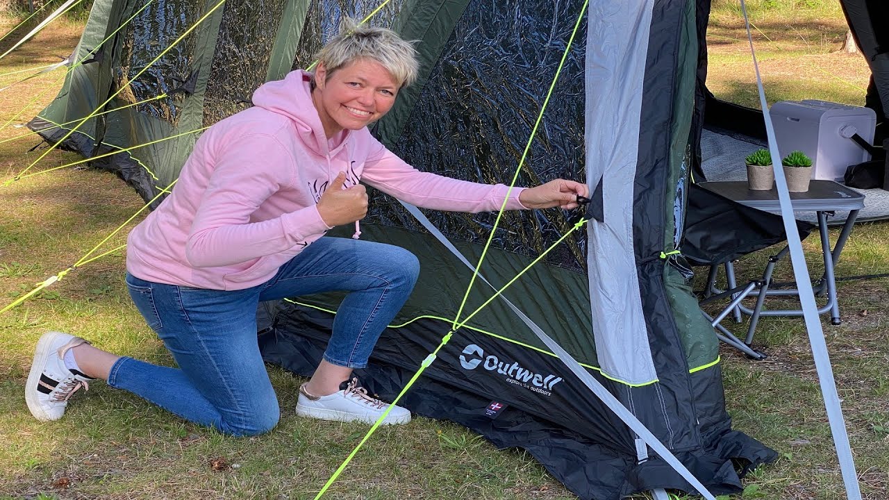 Anne-Vibeke Rejser tester Outwell Jacksondale 5PA i Odsherred