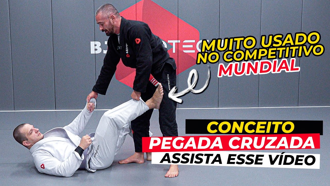 CONCEITO de PEGADA CRUZADA, muito utilizado no cenário MUNDIAL DE JIU-JITSU | BJJPROTECH