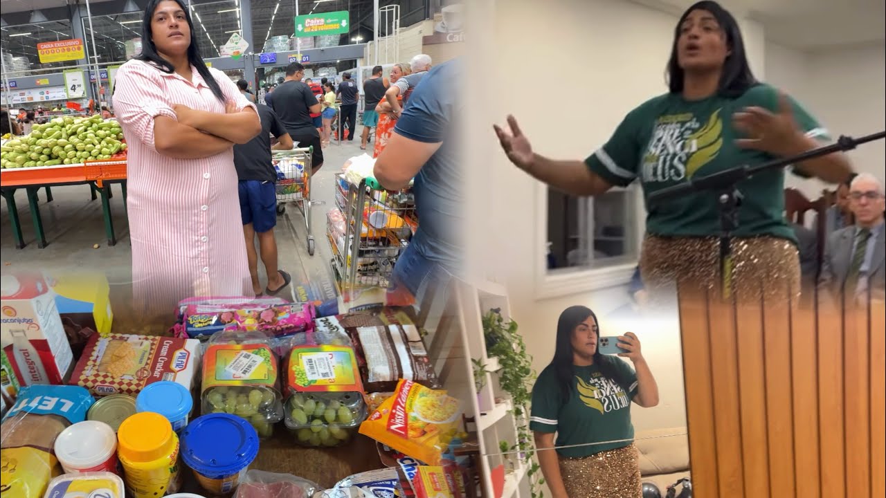 FEIRA DA SEMANA NO ATACADÃO  / ALMOÇO / ENSAIO 