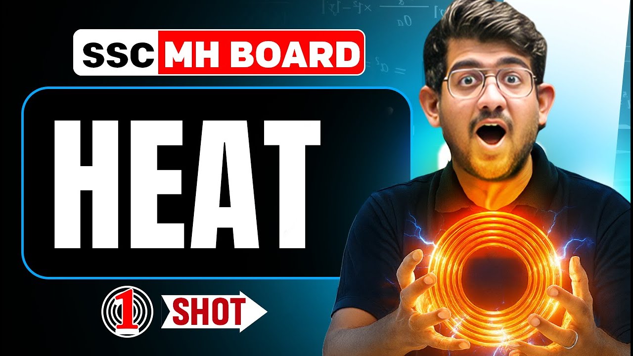 ⚡ Heat in 1 Shot | Science 1 | Class 10th Maharashtra Board