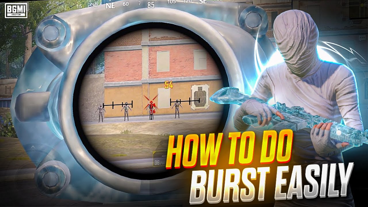 How To Do Burst Easily In BGMI 🔱 Like International Players 🔥[ BATTLE GROUND MOBILE INDIA ]