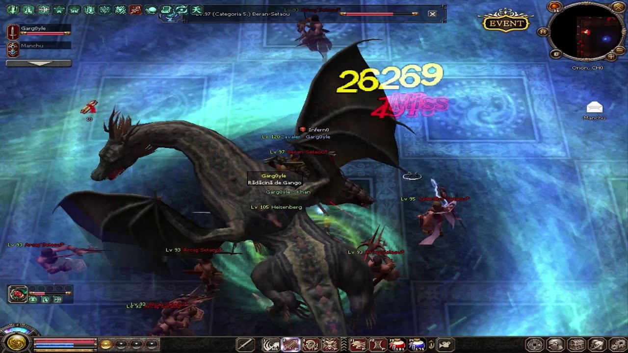 Gargoyle vs BeranSetaou after vers. 18.4