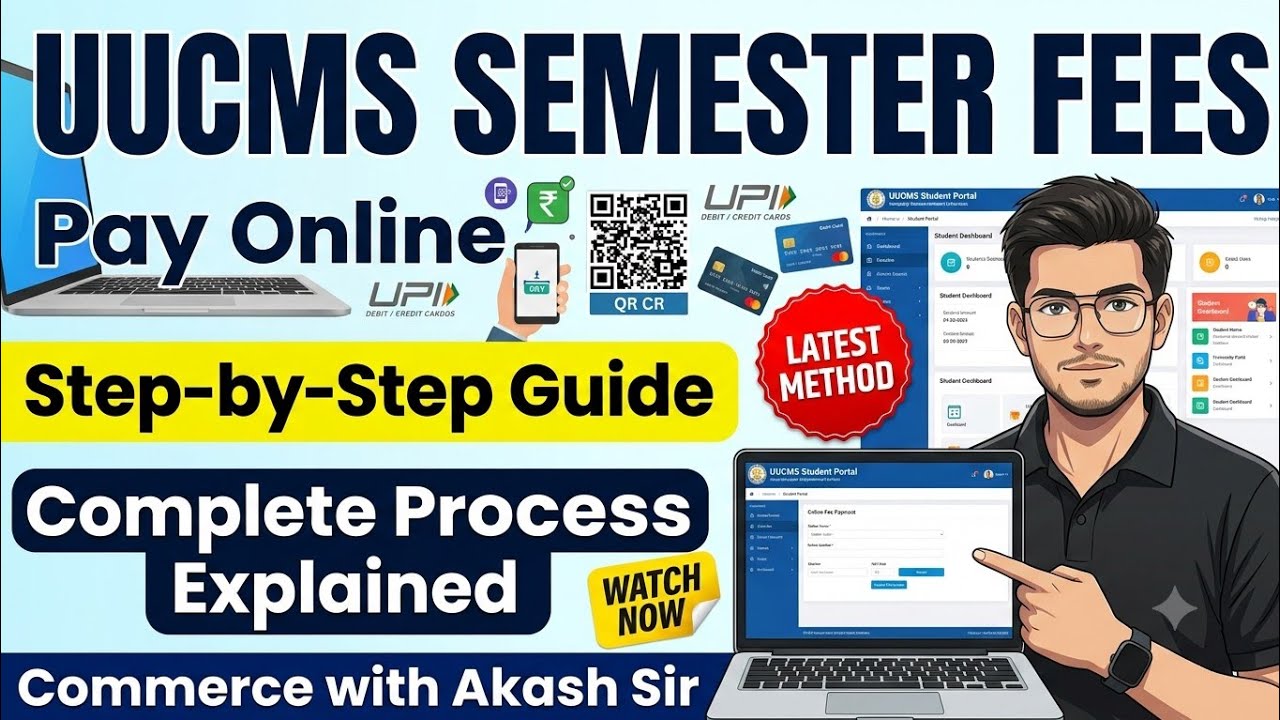 How to Pay Semester Fees in UUCMS Online | Complete Step-by-Step Guide | Latest Method