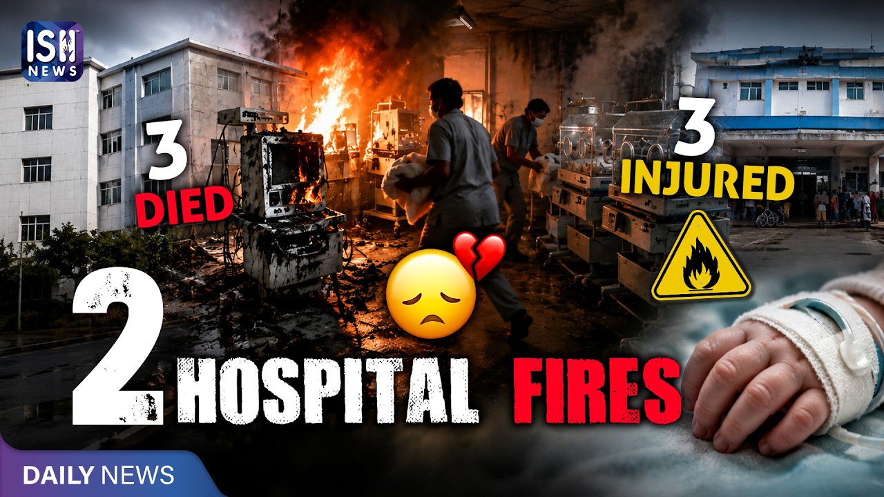 2 Hospital Fires: 3 Infants Die in Amravati, 3 Injured in MP | ISH News