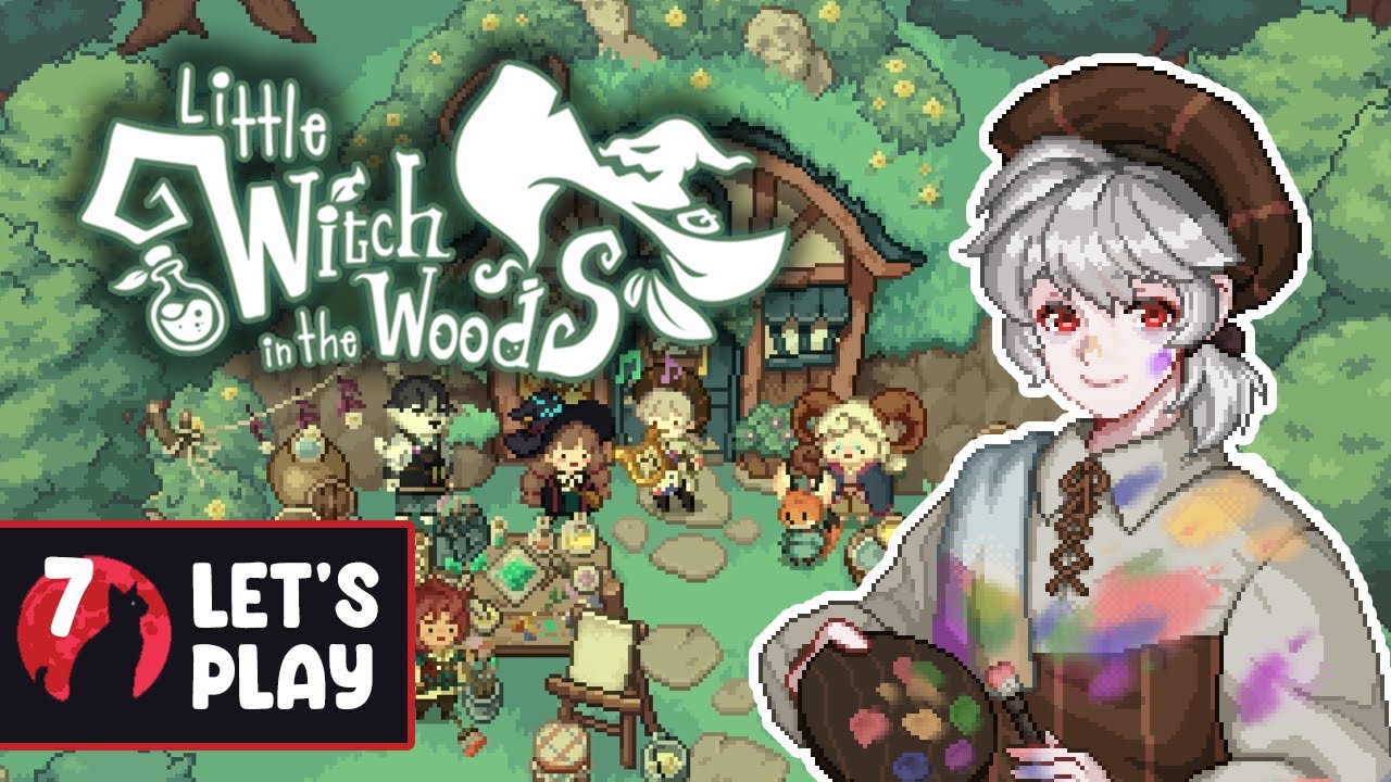 Forest 100%! Vinch Arrives & Building the Theater | LITTLE WITCH IN THE WOODS | Ep 7