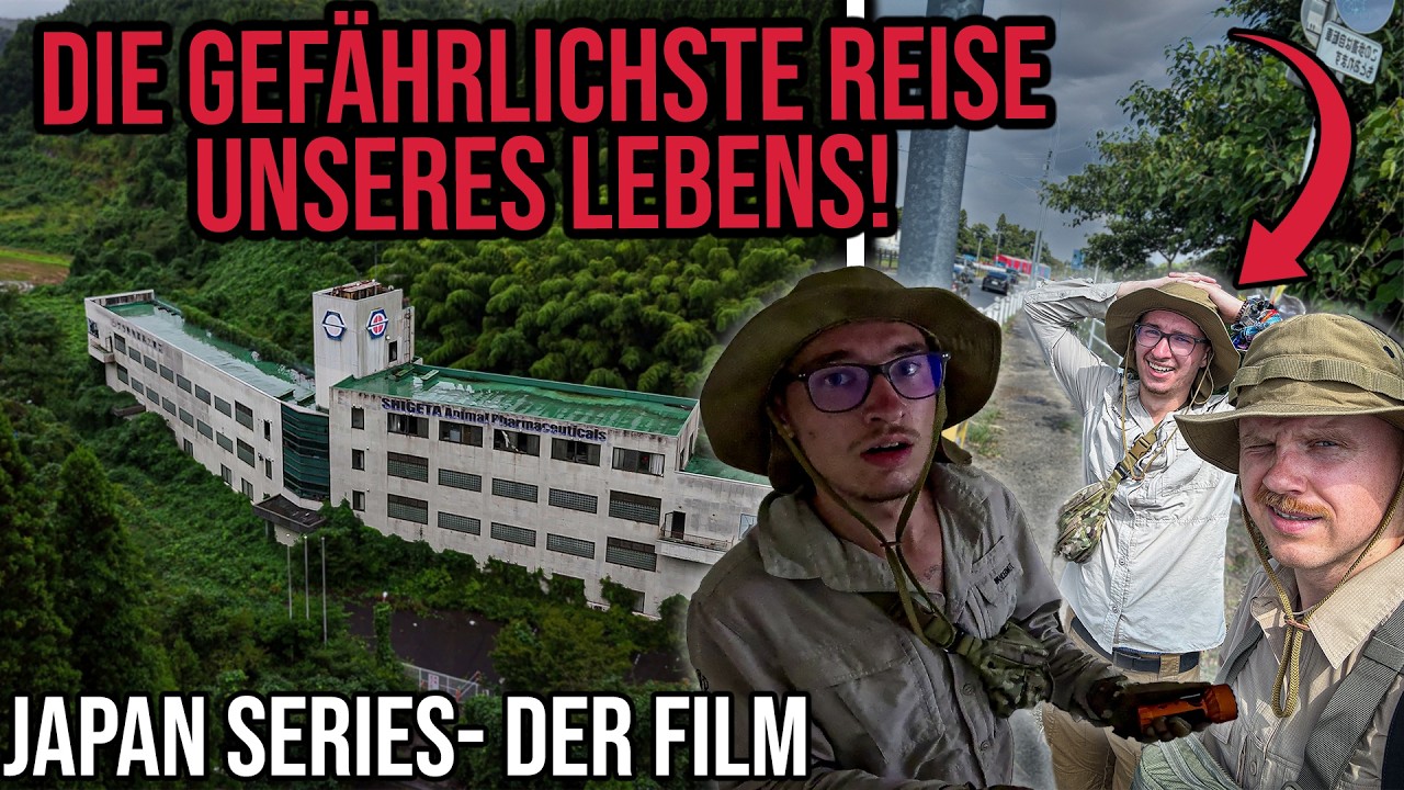 DIE GEFÄHRLICHSTE REISE UNSERES LEBENS!😱 -  LOST PLACES JAPAN - Der Film