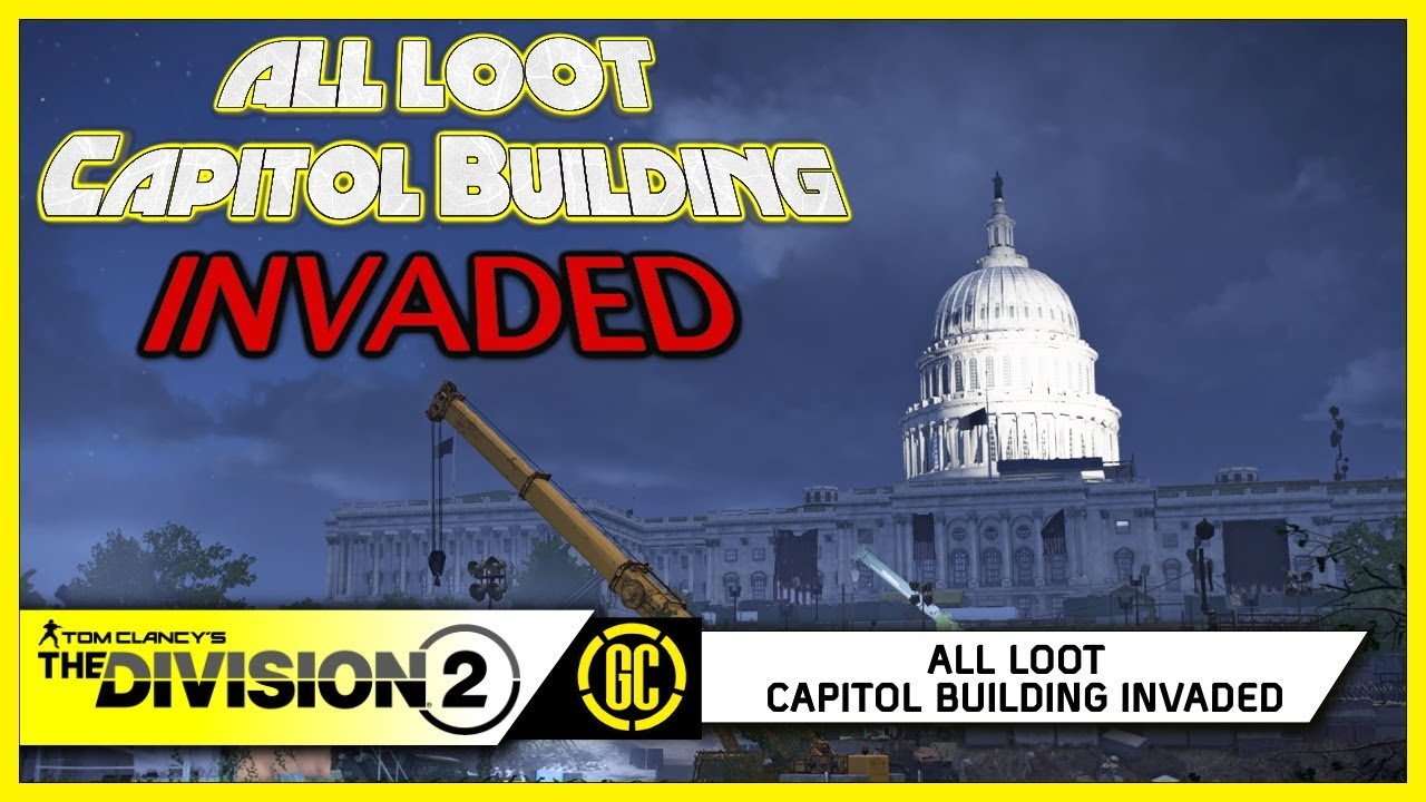 All Loot Locations - Capitol Building Invaded | The Division 2