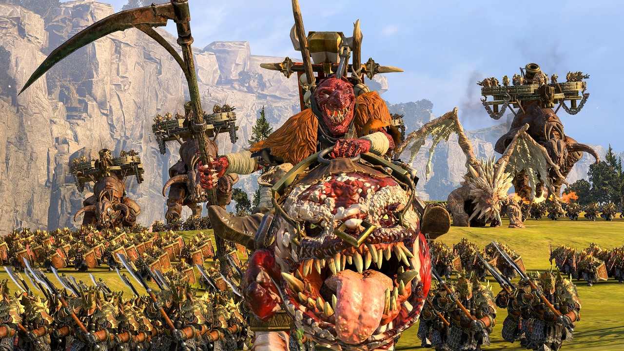 Iron Orcs vs Fists of Hashut - Warhammer Battles