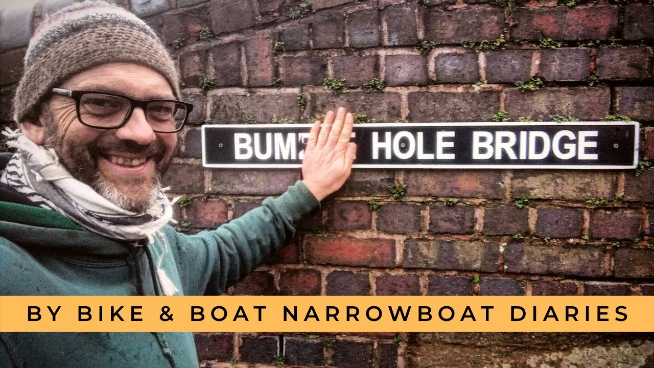 Birmingham to The Black Country via 'Bum Hole Bridge' by narrowboat 🤣