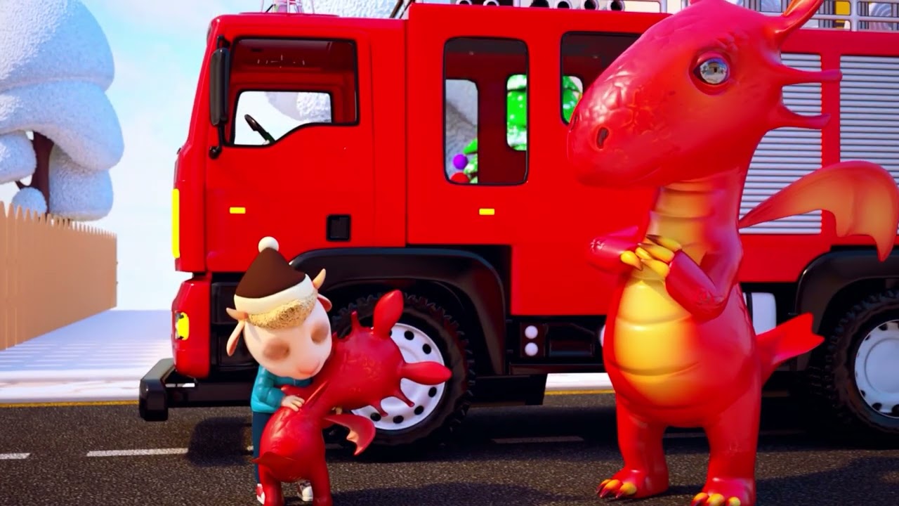 Zeichentrickfilm für Kinder | Dolly und ihre Freunde | Feuerwehrauto