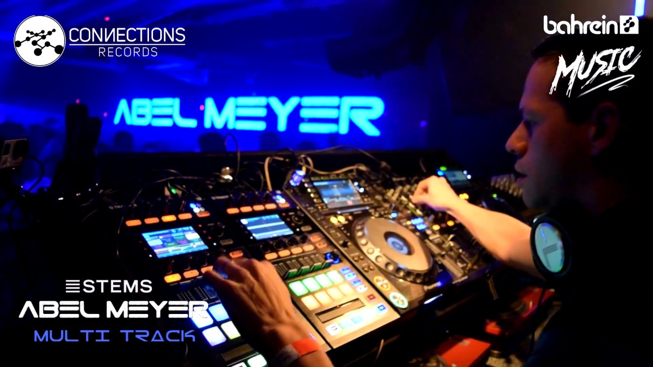 Abel Meyer Multi Track STEMS Live @ Bahrein Music 15-07-17  - Techno Set Full HD