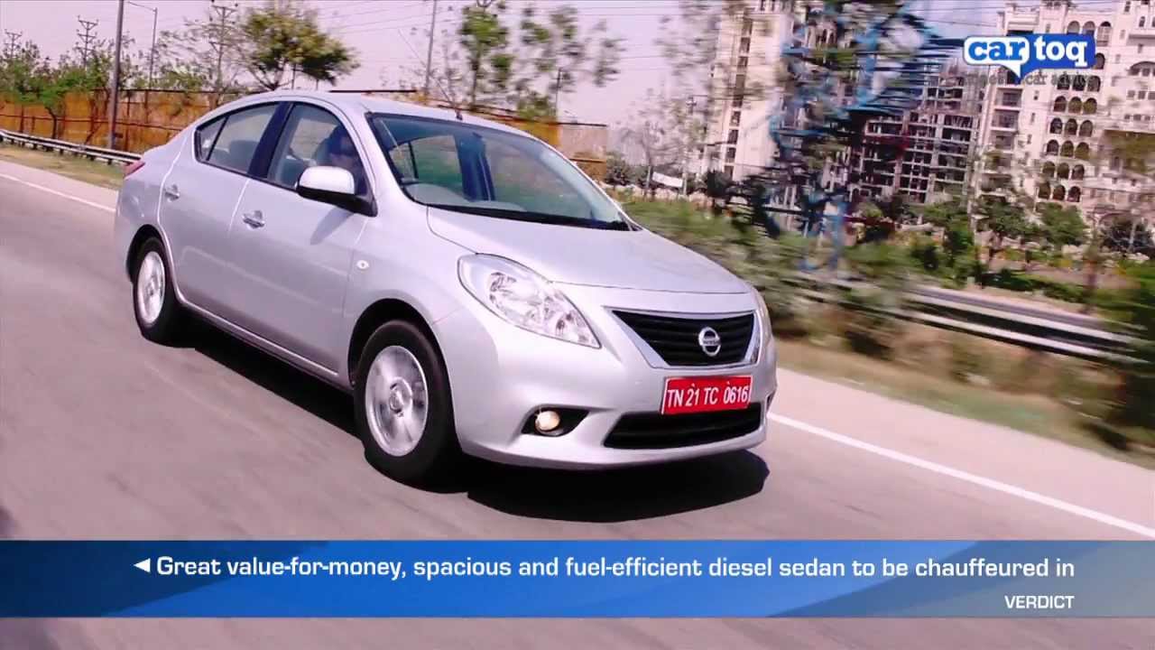 Nissan Sunny Diesel Video Review and road test by CarToq.com - Nissan Sunny Pros and Cons