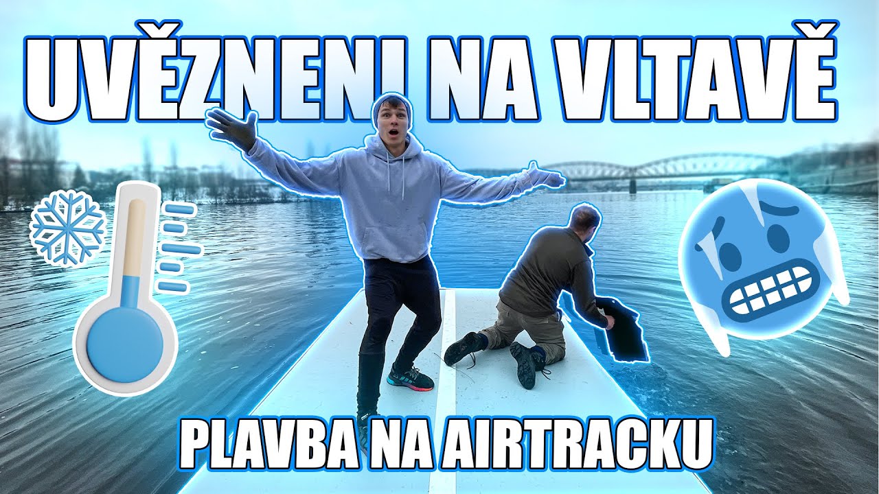 DALI JSME AIRTRACK NA VLTAVU A PROPLULI PRAHU