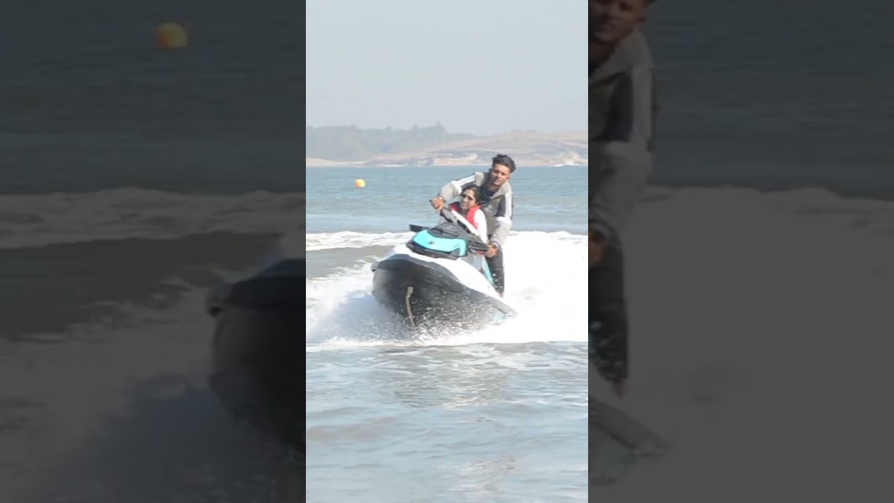 Ride of Diu Nagoa Beach ❣️#diucity #reelindia #drawing #sports #trending #trendingshorts #views