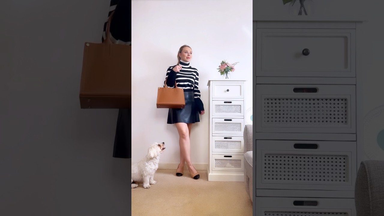 TRANSITIONIG FROM STRIPE TO NEUTRAL STYLE #stripes #streetwear #streetstyle  l#transition #outfits