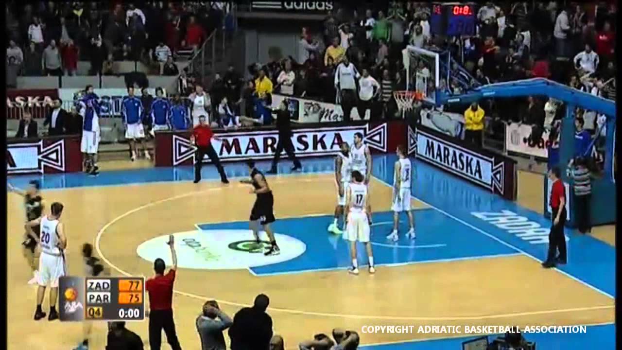 Zadar - Partizan (zadnjih 15 sekundi)