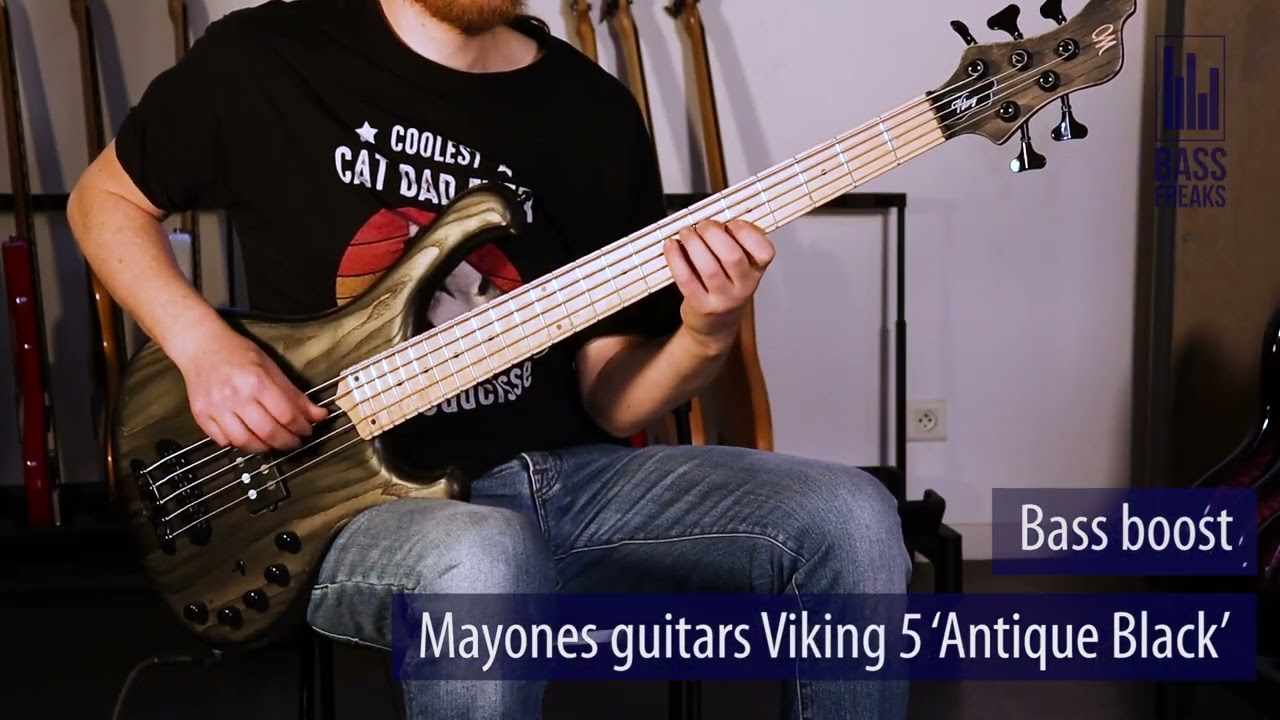 Mayones Guitars Viking 5 Live Demo - BassFreaks.net