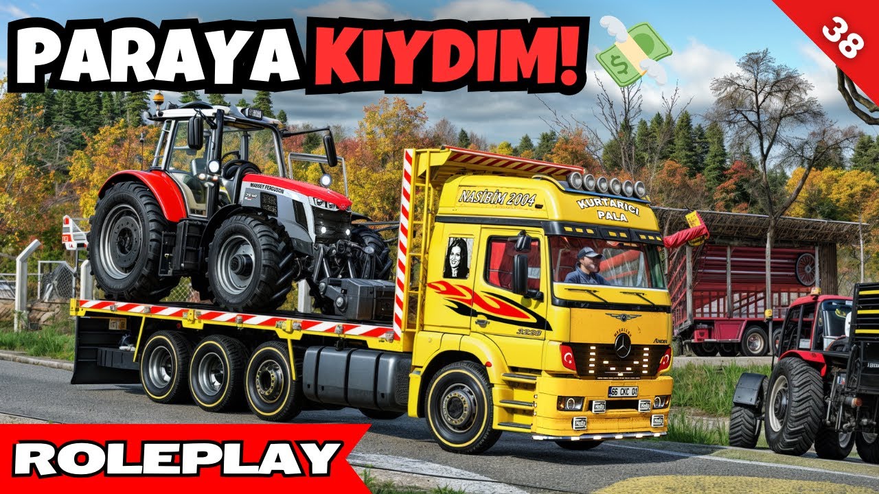 Harman Parasıyla Dev Traktör Aldım! 🚜 Massey Ferguson 7S 180