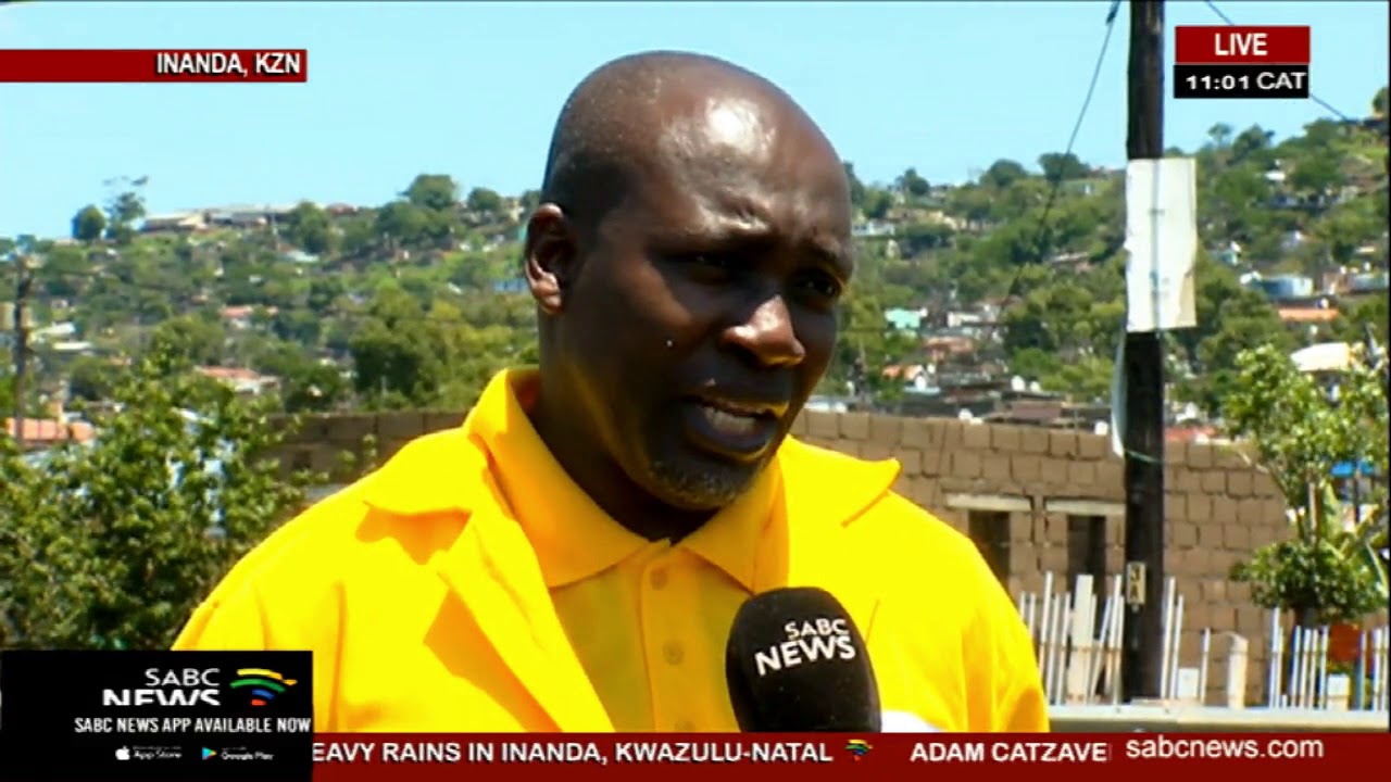 eThekwini mayor Mxolisi Kaunda visits families affected by heavy rains