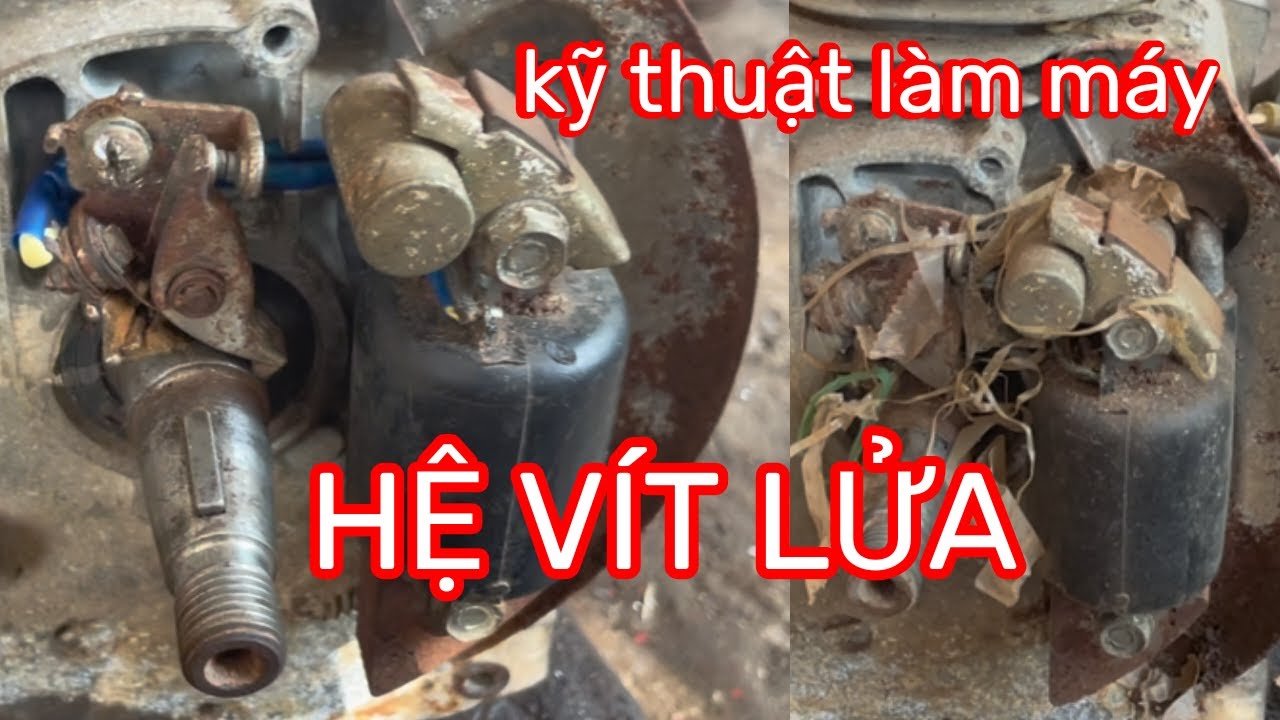 Kỹ Thuật Sửa Máy Xăng Hệ Vít Lửa | sửa máy xăng |