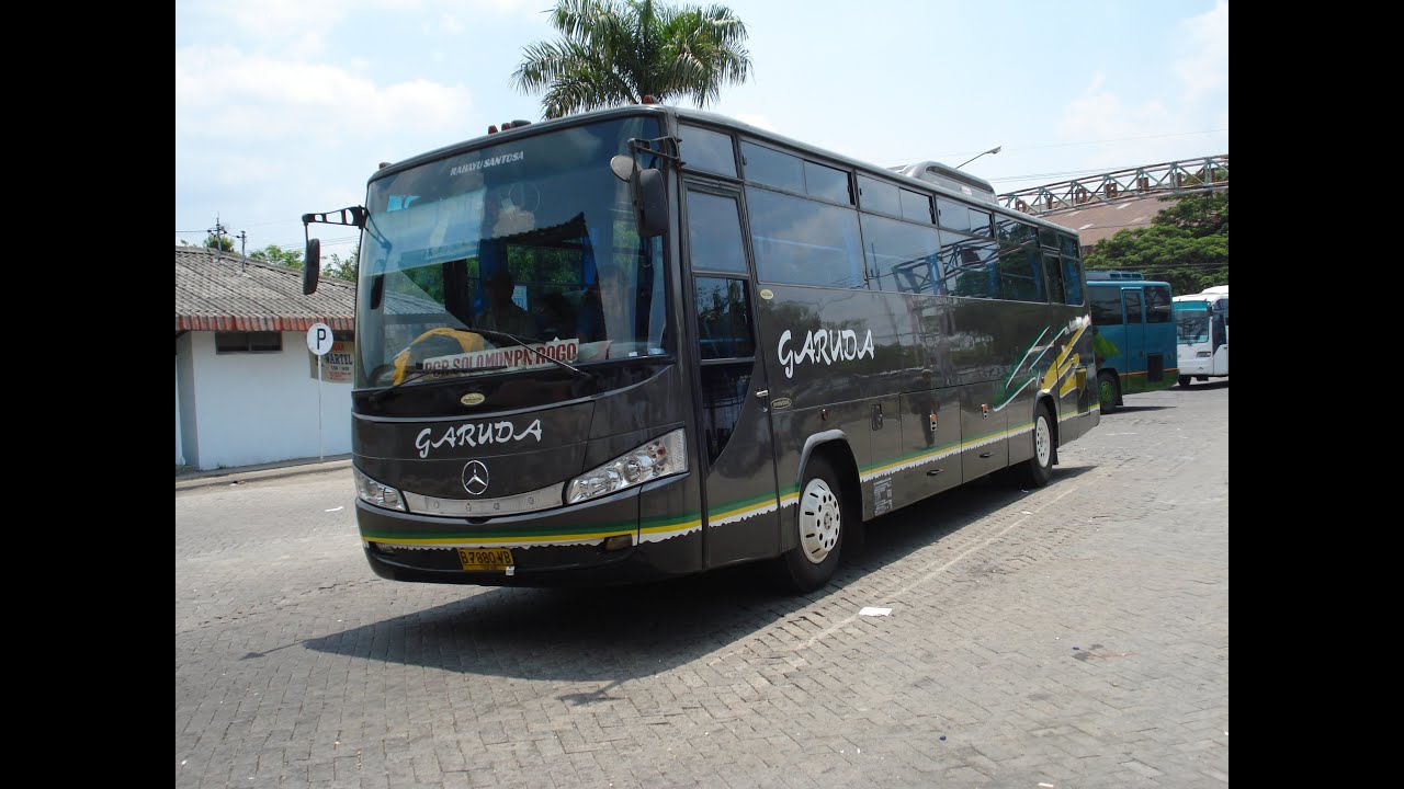 Bus Bogor Indah, Garuda dalam Arus Balik 2010 di Terminal Purboyo Madiun