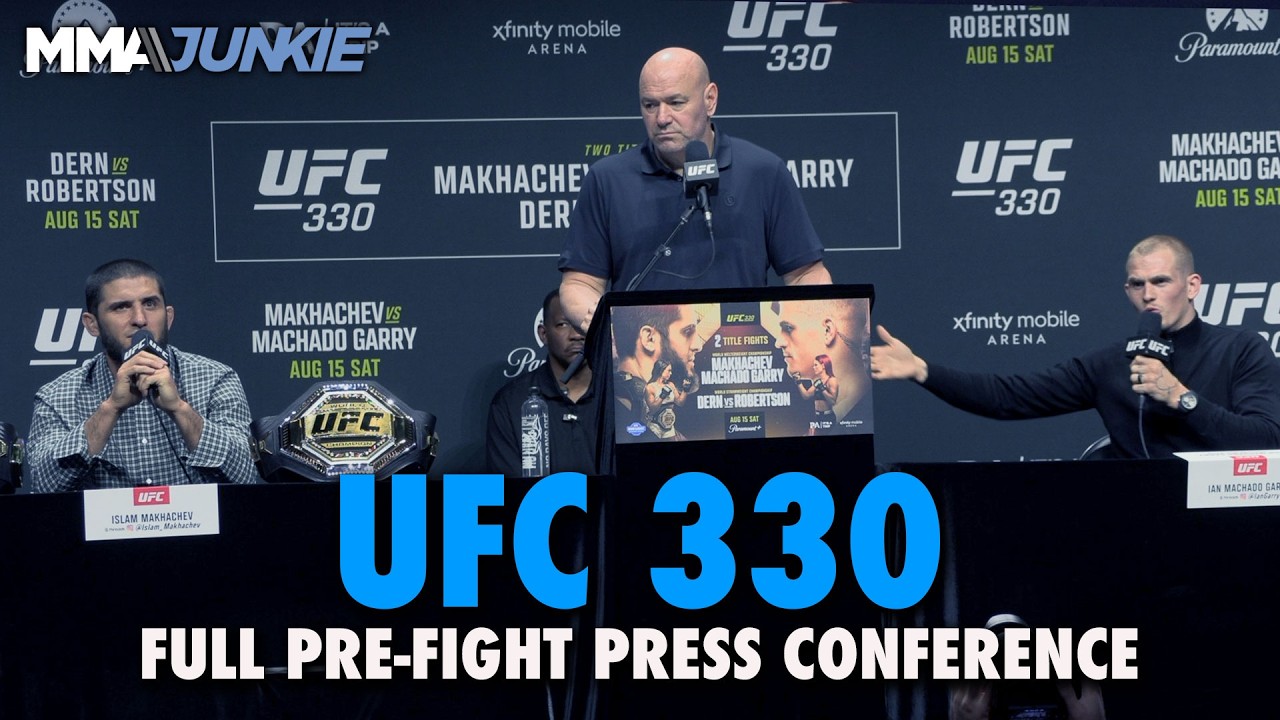 UFC 330 full press conference: Islam Makhachev tells Ian Machado Garry to 'shut up'