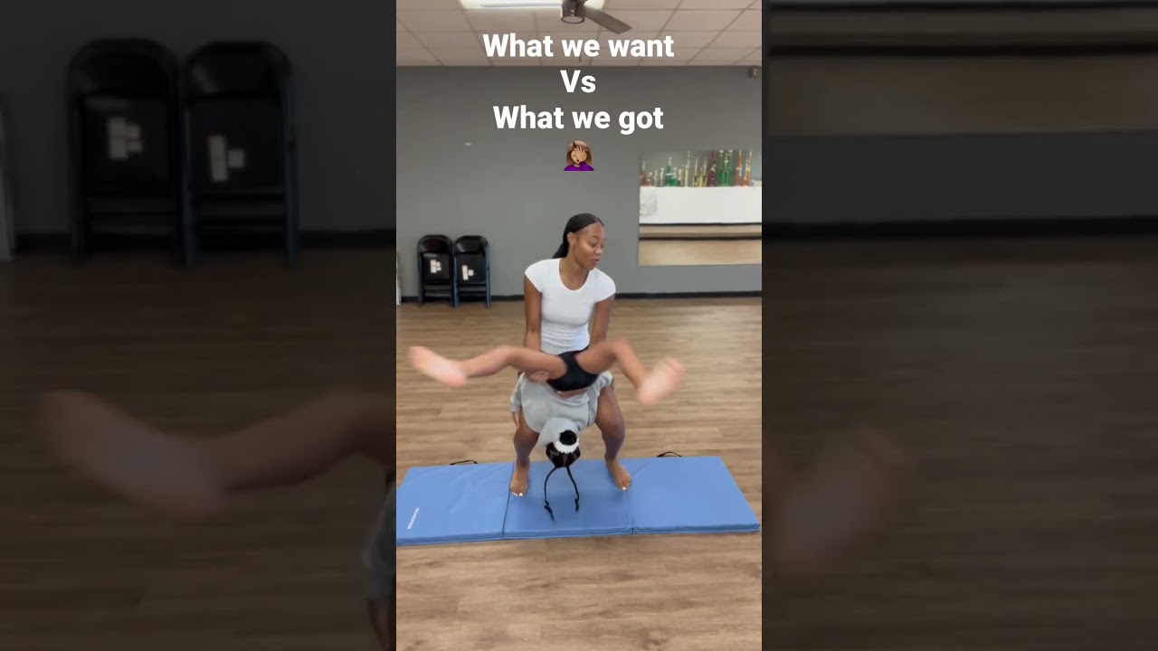 What is Coach & Lani Doing??? 🤦🏽‍♀️😂 #majorettedance #tricks #stunts #shorts