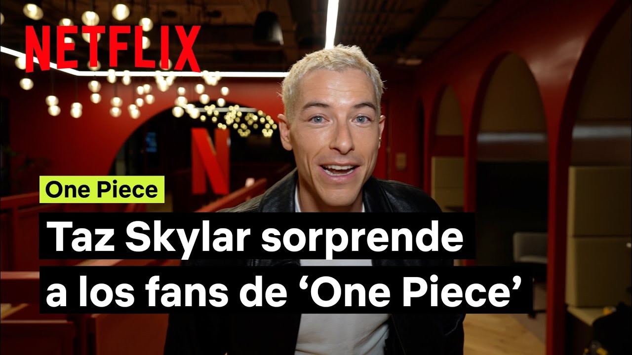 Taz Skylar se presenta en Madrid para sorprender a los fans | One Piece | Netflix España