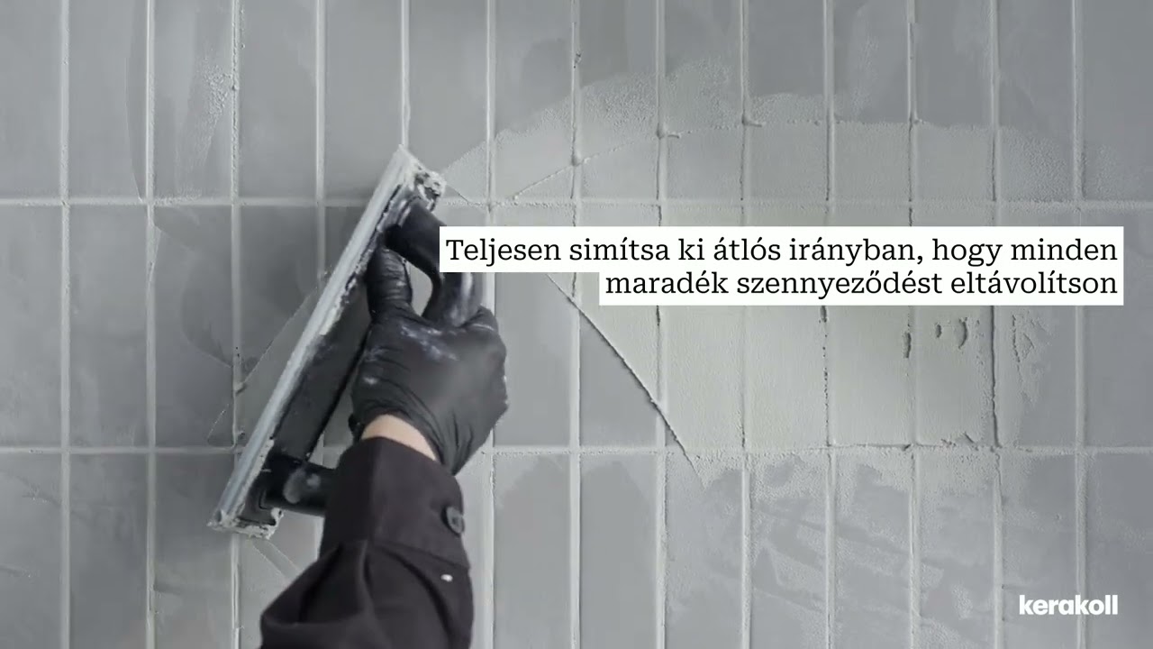 Kerakoll Fugalite Color | Color Fill | Műszaki Videó
