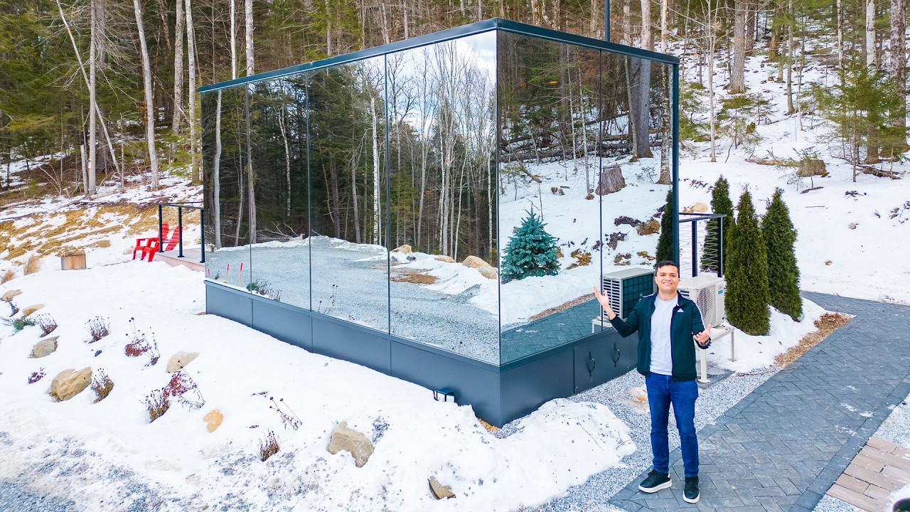 Así es una mini casa invisible por dentro | La tiny house que desaparece