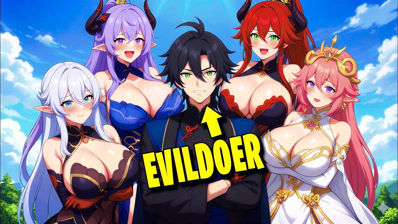 (1-5) He Gets Stronger Farming Villain Points by Doing Evil Deeds! | Manhwa Recap
