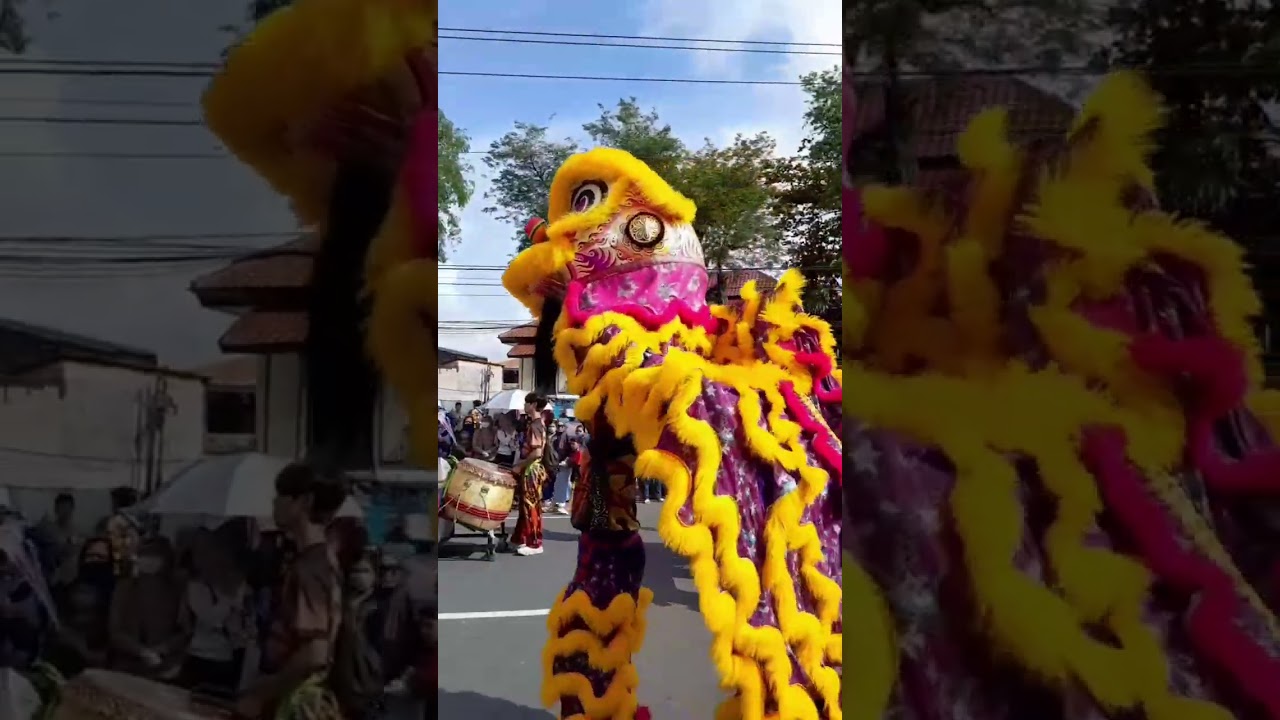 Parade Dugderan lintas budaya dlm rangka menyambut bulan Rmadhan di Semarang.