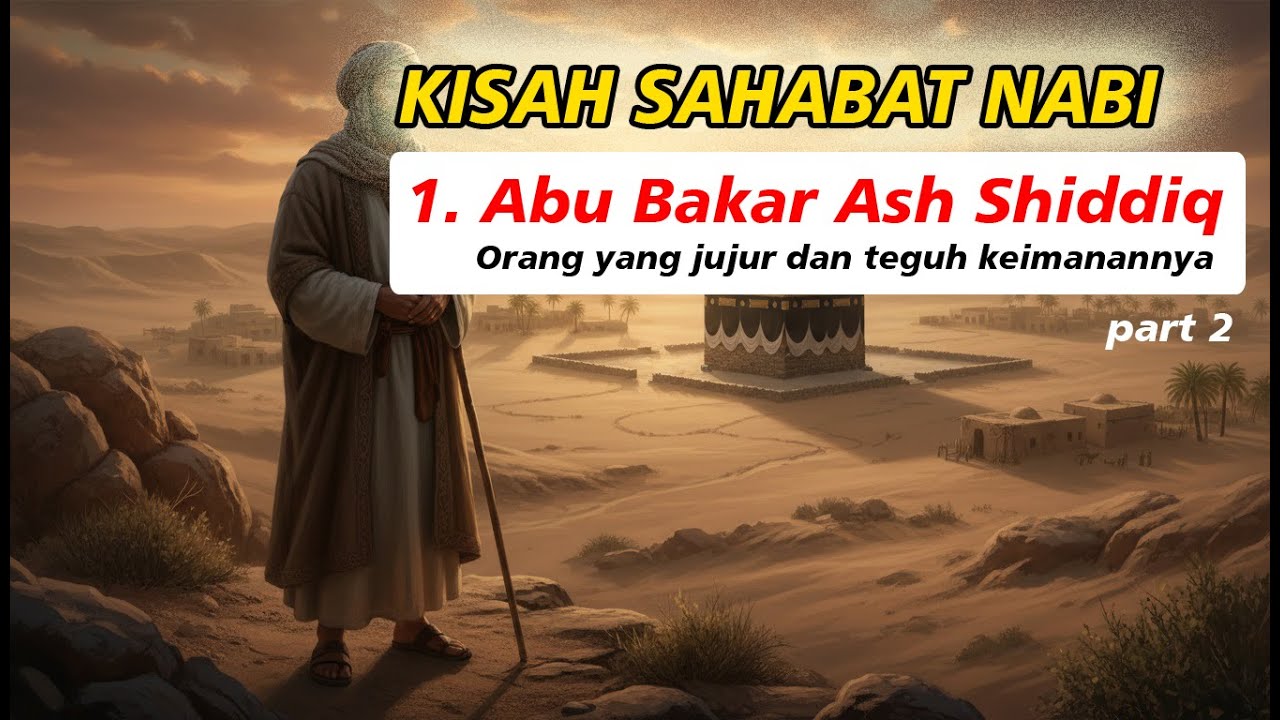 PART 2, KISAH ABU BAKAR ASH SHIDIQ, #sahabatnabi #sejarahislam