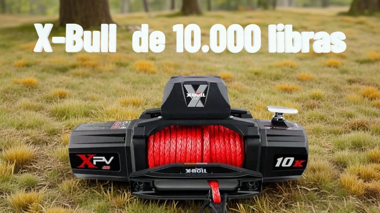 Unboxing del Potente X-BULL Electric Winch XPV 10000 LBS!