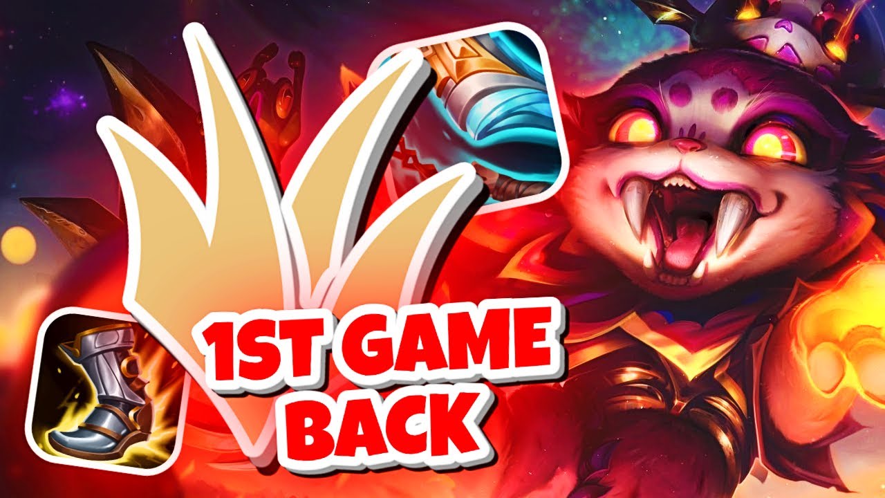 MY FIRST GAME BACK AND I'M AUTOFILLED GNAR JUNGLE!!! Season 14 Gnar Gameplay (League of Legends)