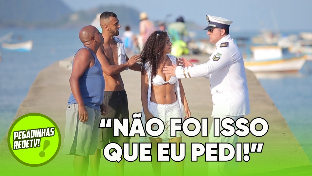 TONINHO TORNADO: ENGANANDO BANHISTAS COM PASSEIO DE SUBMARINO POR 20$!