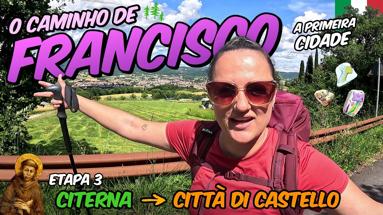 DIA 3 — A paisagem verde da ÚMBRIA e Città di Castello (Caminho de São Francisco)