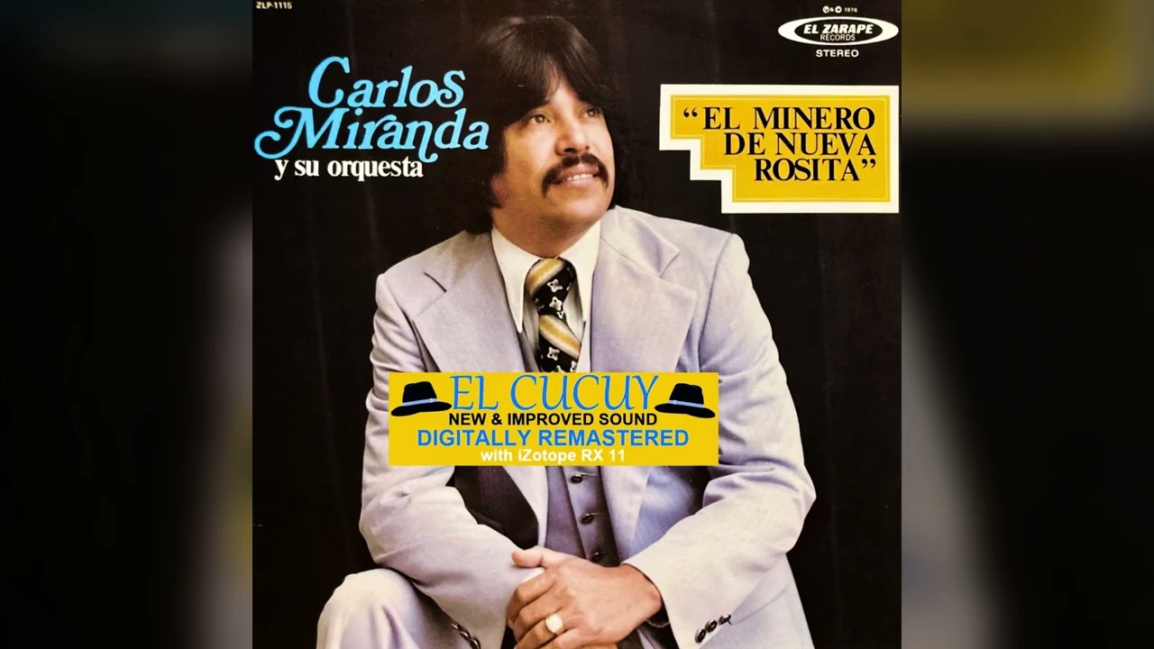 CARLOS MIRANDA / El Minero De Nueva Rosita / 1976 FULL LP
