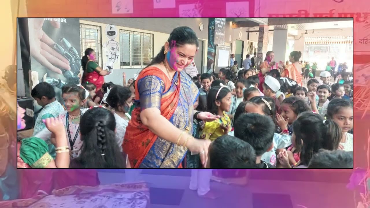 शैलेन्द्र एज्युकेशन सोसायटी, मराठी पूर्व-प्राथमिक शाळा -  होळी उत्सव!
