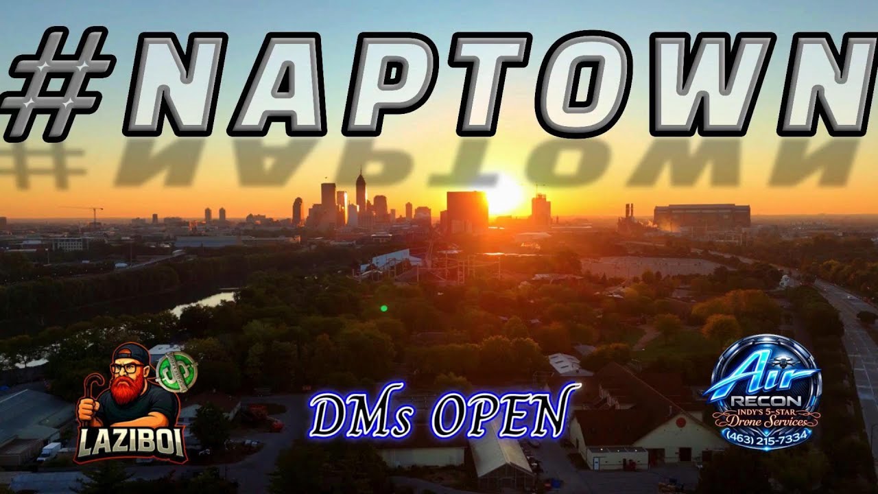 Indianapolis Drone video SkrillazZoo Audio #naptown #dronelife #AirRecon