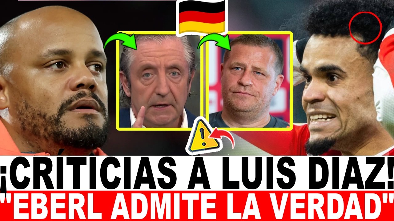 ¡IMPACTO MUNDIAL! Periodistas alemanes CRITICAN A LUIS DÍAZ tras el CAOS ante el Frankfurt
