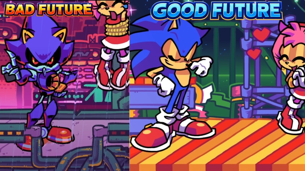 Sonic The Funk | Blueprint | Good vs Bad Future Endings