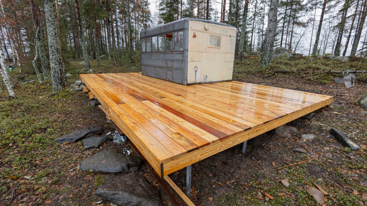 Rakennetaan Saaren Terassi Valmiiksi - BMA
