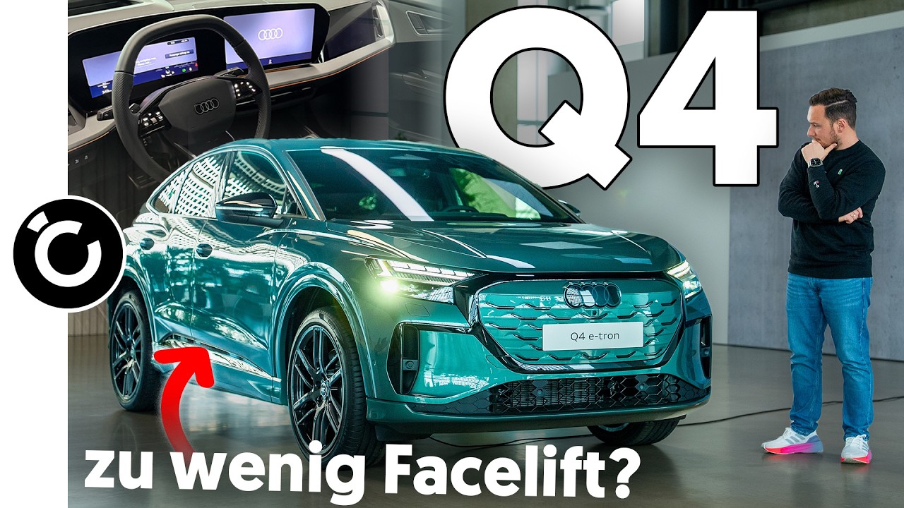 Audi Q4 Facelift: zu wenig im Vergleich zu Enyaq und co.?