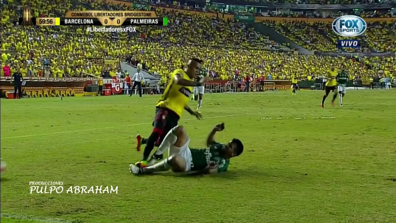 Barcelona derroto a Palmeiras video de locos