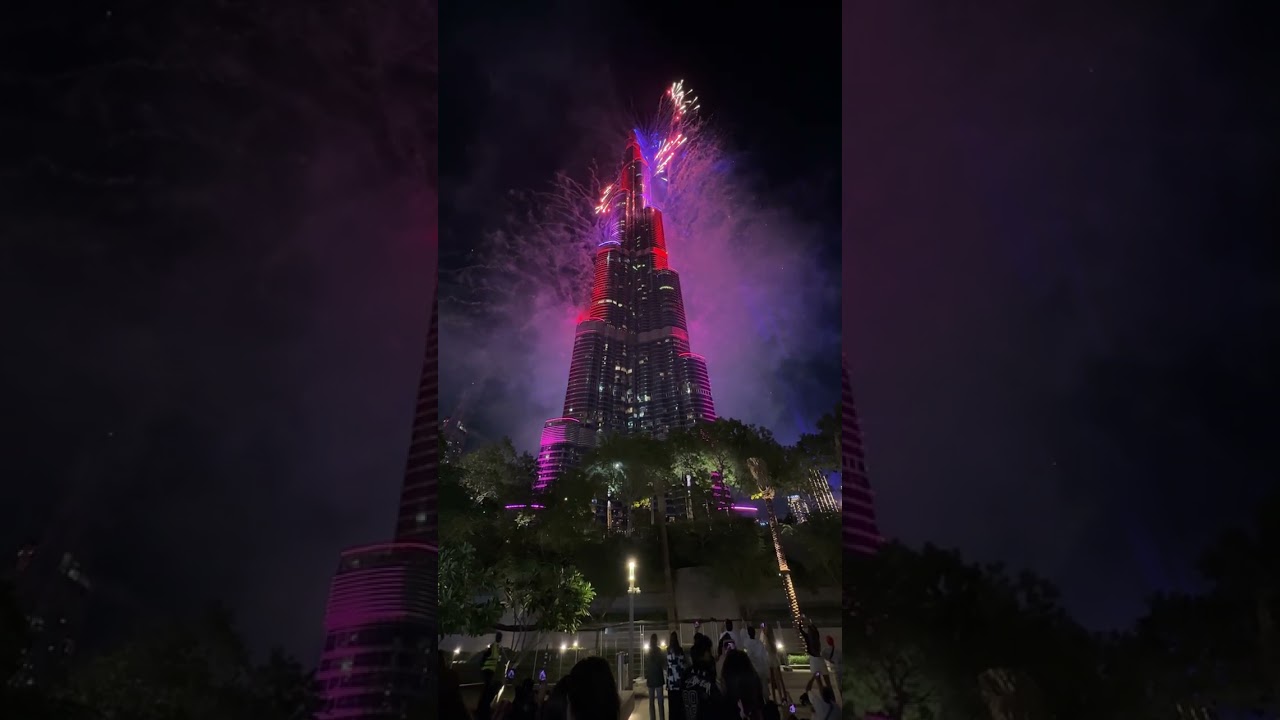 NYE 2026 fireworks full video @anabiyasiddiqui575 @LBIbyAnubiya 
