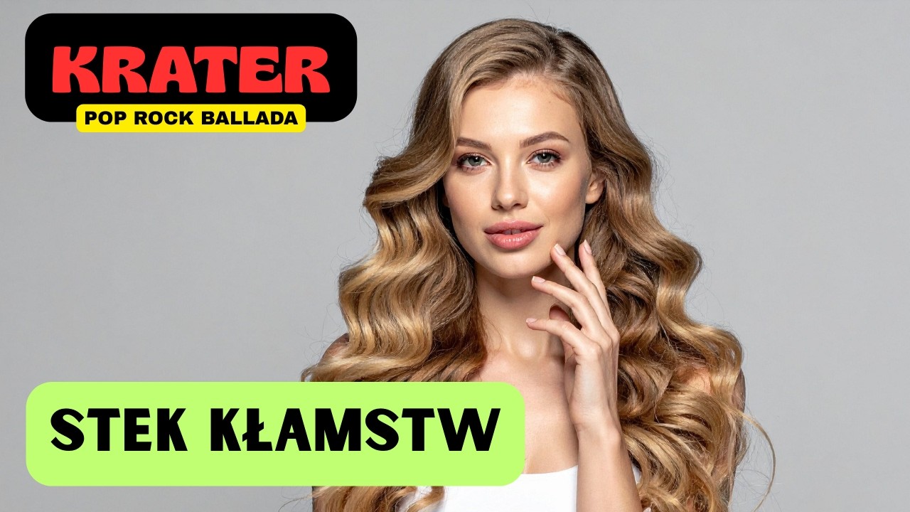 Krater -Stek kłamstw (Official Video) Pop Rock Ballad AI HIT