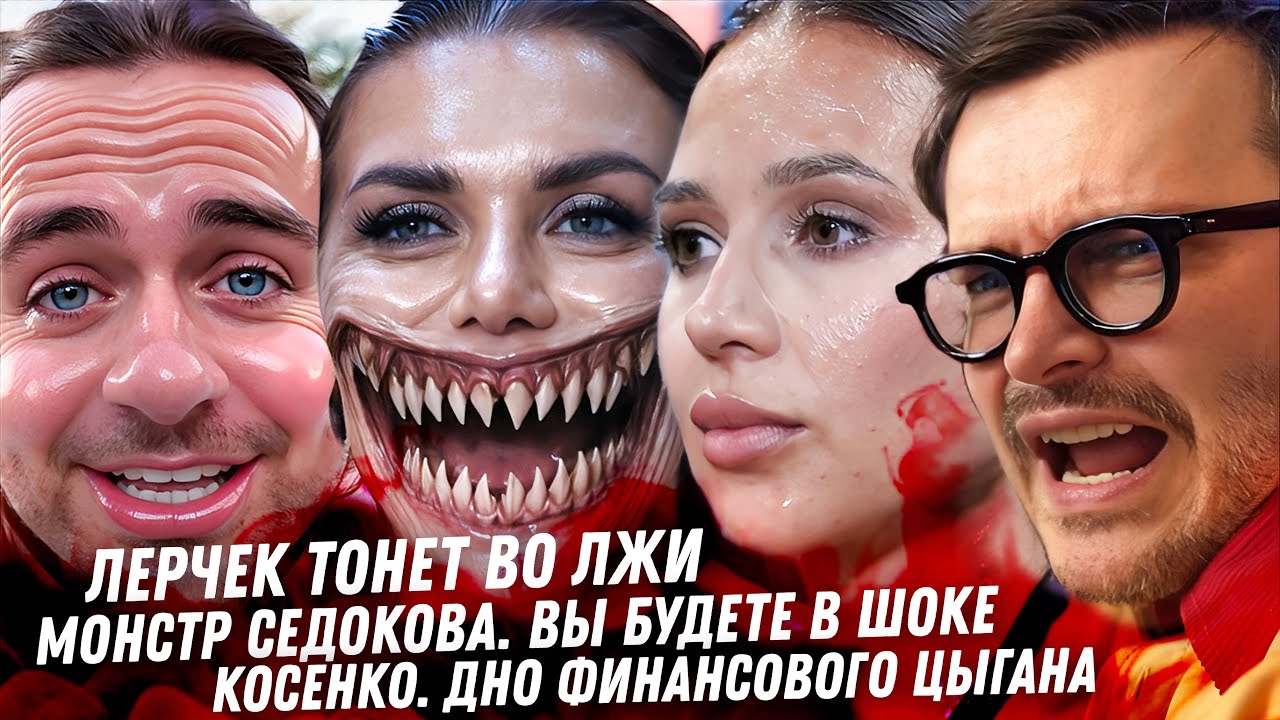 Лерчек подаёт в суд! Монстр Седокова. Косенко, Белякова дно ифоцыганства. Безумие жрущих солнце