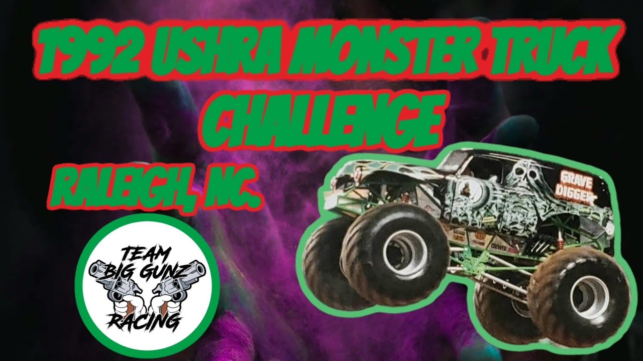 1992 USHRA MONSTER TRUCK CHALLENGE RALEIGH, NC.